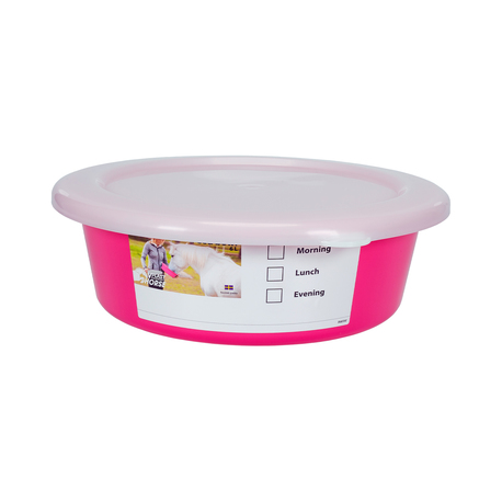 FEED BOWL 6L RUOKINTA-ASTIA, HOT PINK